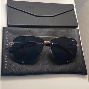 High key mini rimless sunglasses